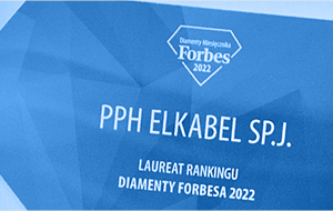 ELKABEL LAUREATEM RANKINGU DIAMENTY FORBESA 2022